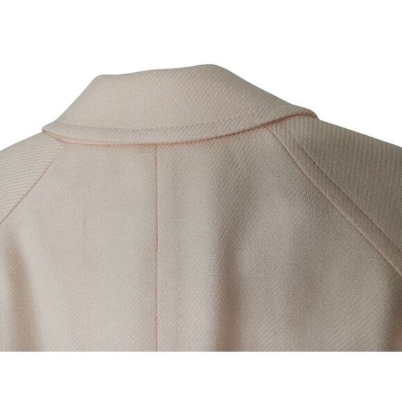 Vintage Escada Jacket Blazer Apricot Cashmere Silk Blend Button Front Size 42 - Picture 12 of 16